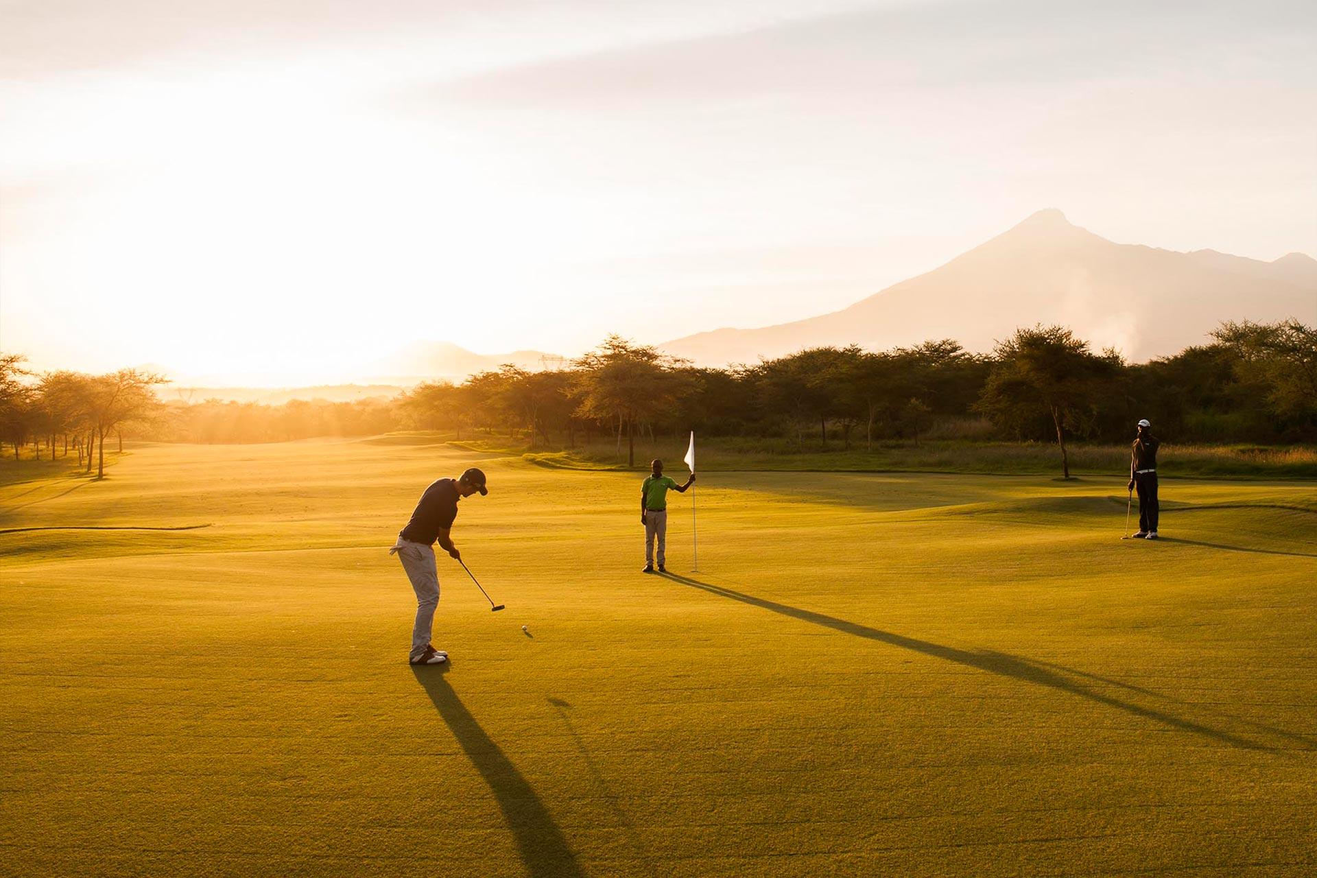 the golf course